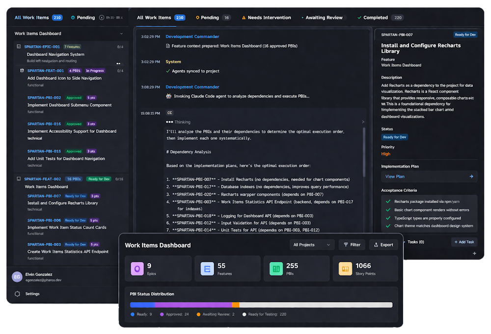 SPARTAN autonomous software development platform — from feature request to production-ready code